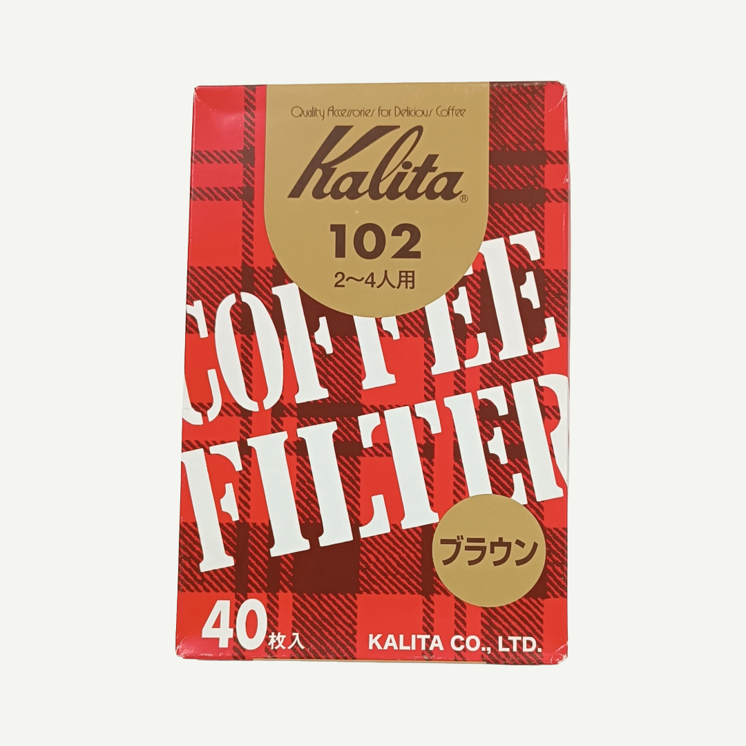 Filtros de papel blanco para Kalita / 40pza